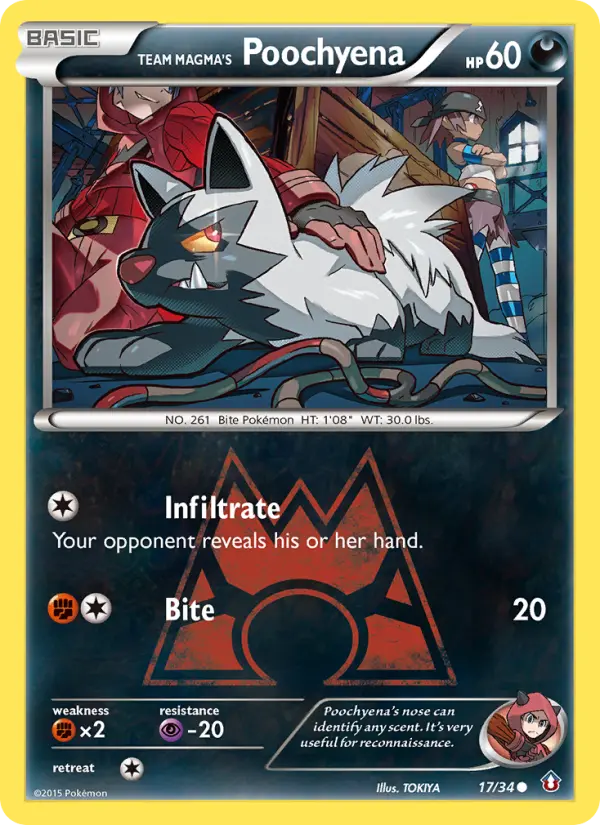 Team Magma's Poochyena - 17