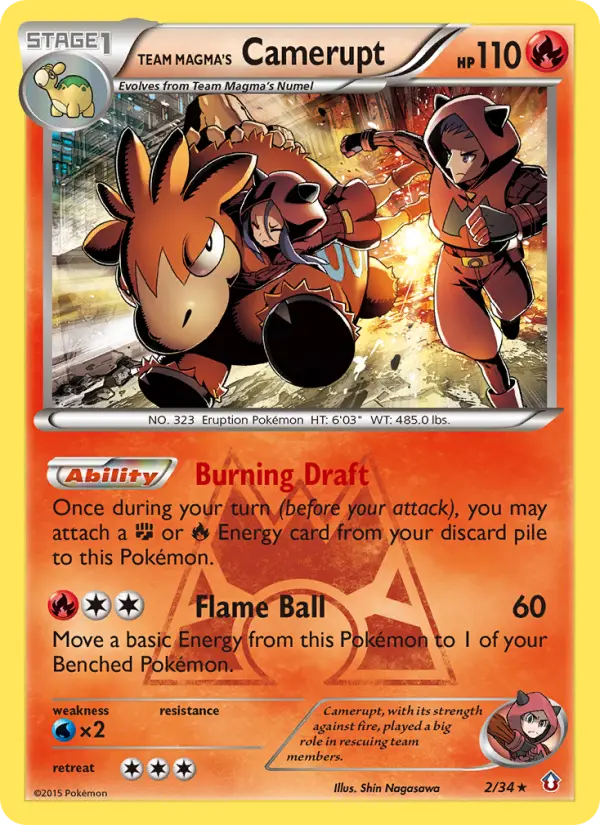 Team Magma's Camerupt - 2