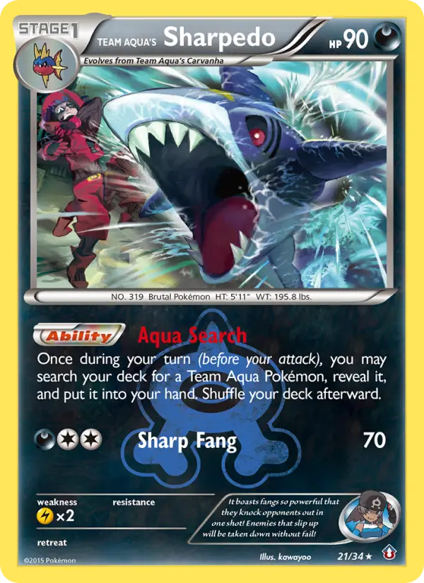 Team Aqua's Sharpedo - 21