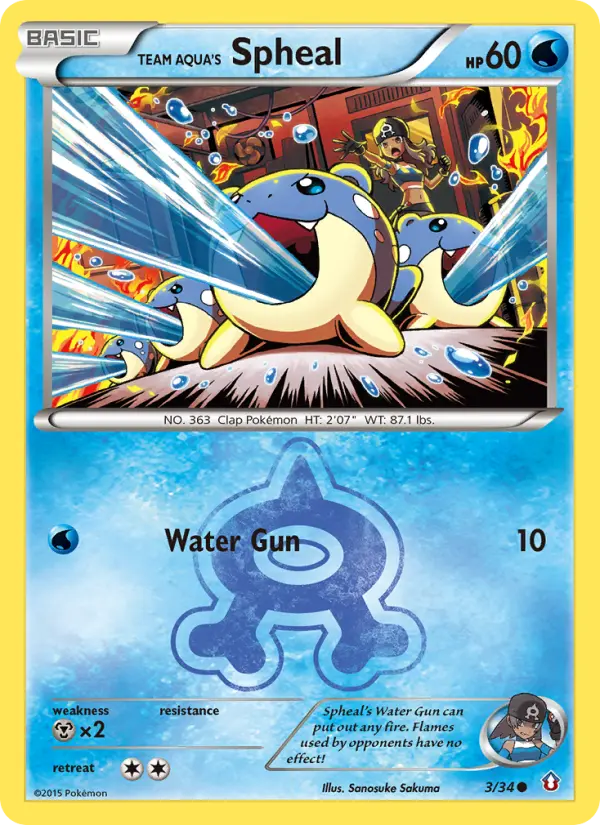 Team Aqua's Spheal - 3