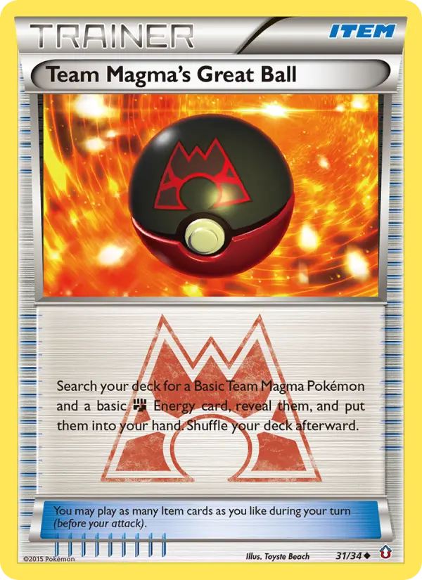 Team Magma's Great Ball - 31