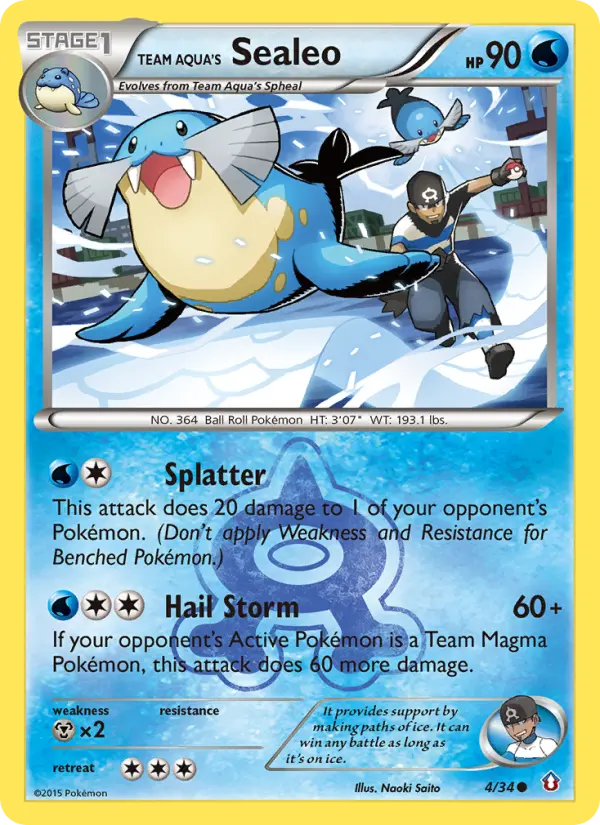Team Aqua's Sealeo - 4