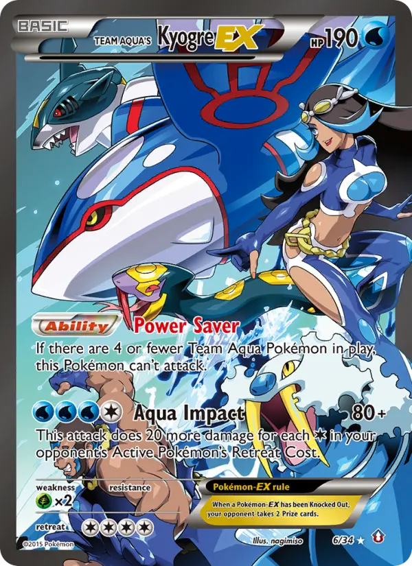 Team Aqua's Kyogre EX - 6