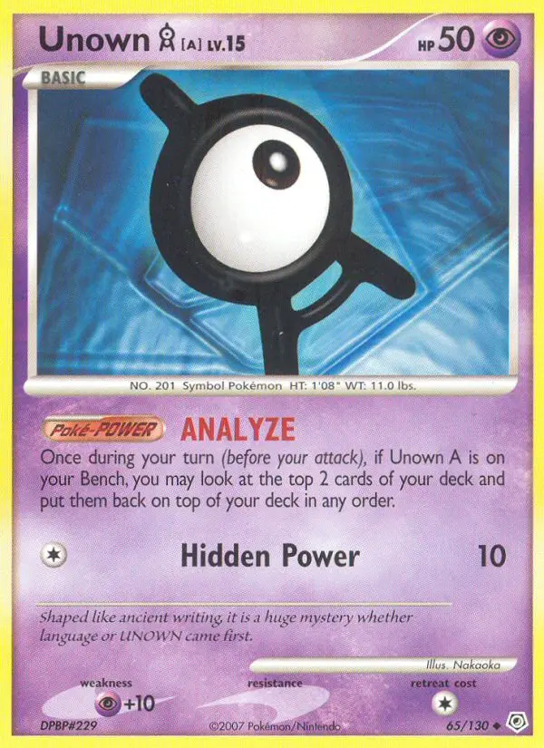 Unown A - 65