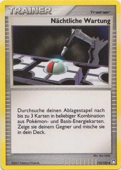 Nächtliche Wartung - 113