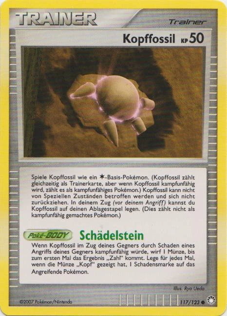 Kopffossil - 117