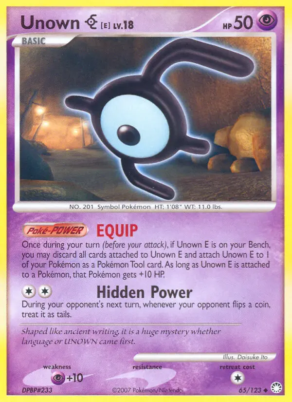 Unown E - 65