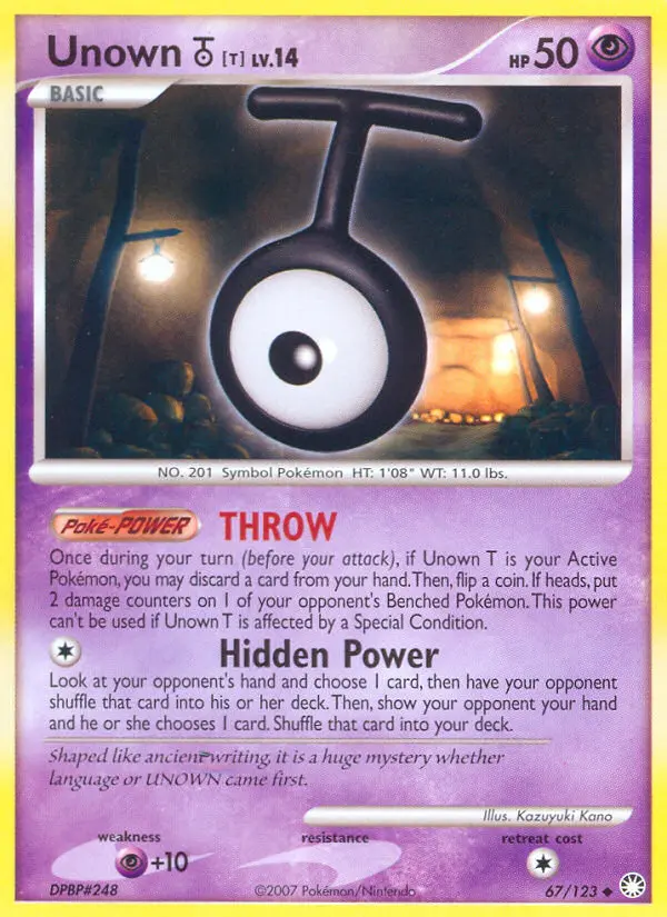 Unown T - 67
