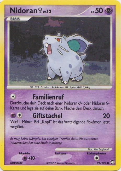 Nidoran w - 91