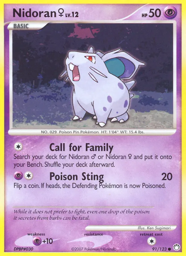 Nidoran♀ - 91