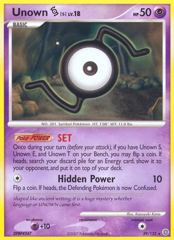 Unown S - 39