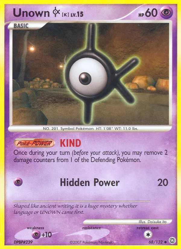 Unown K - 68
