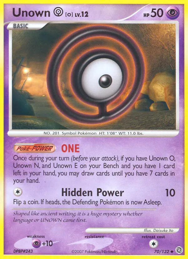 Unown O - 70