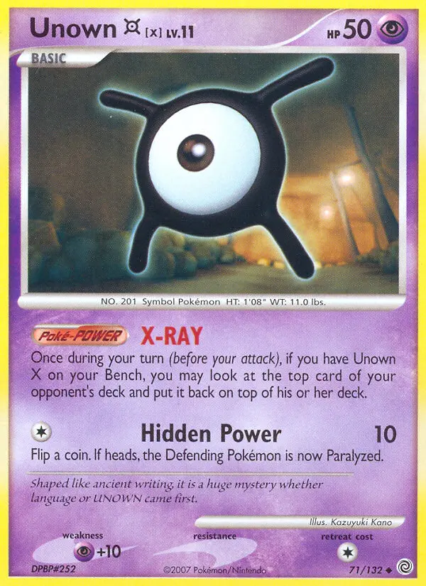 Unown X - 71