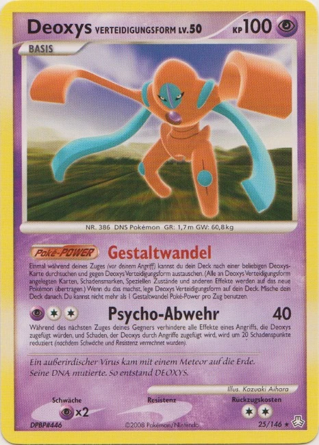 Deoxys Verteidigungsform - 25
