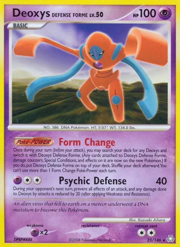 Deoxys Defense Forme - 25
