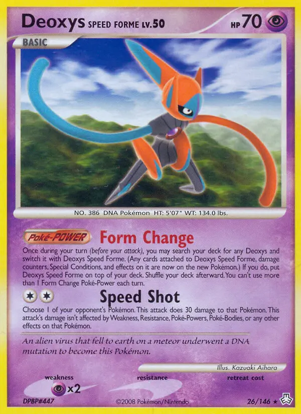 Deoxys Speed Forme - 26