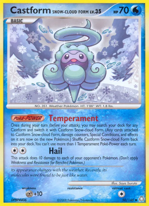 Castform Snow-cloud Form - 50