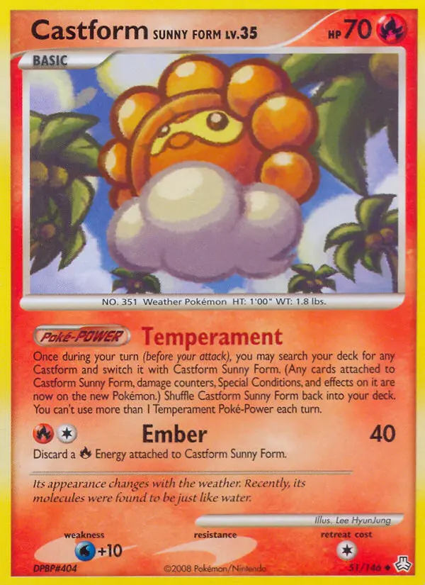 Castform Sunny Form - 51