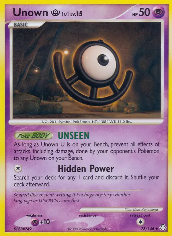 Unown U - 78