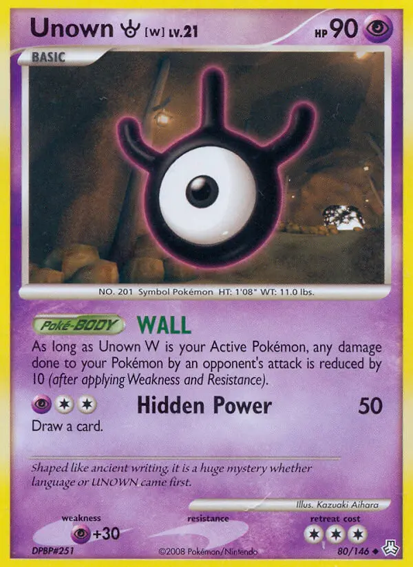 Unown W - 80