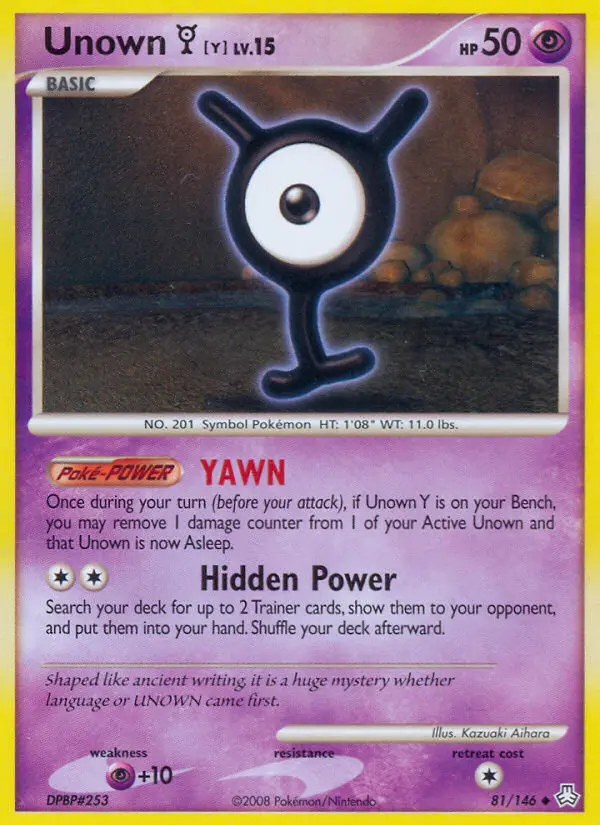 Unown Y - 81