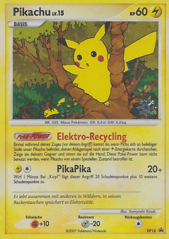 Pikachu - DP16
