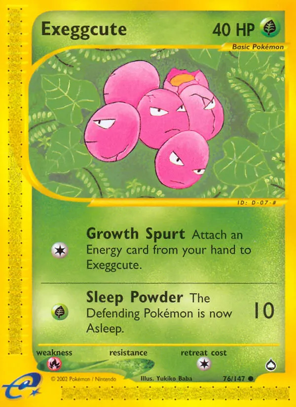 Exeggcute - 76