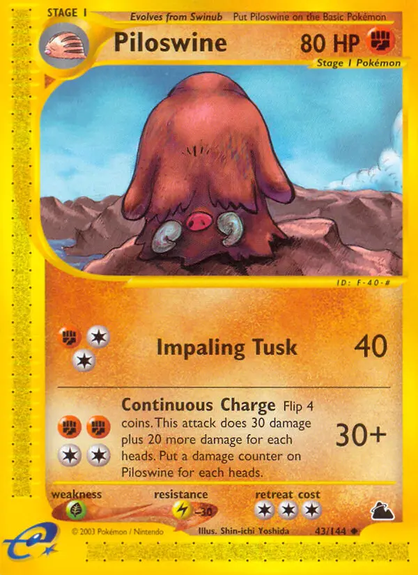 Piloswine - 43