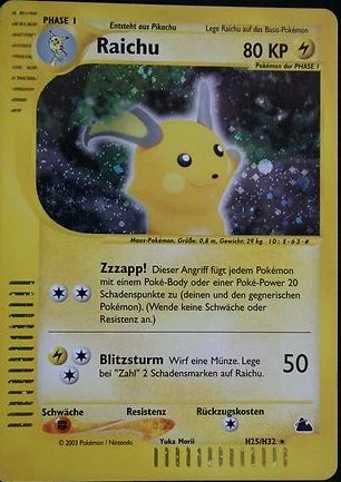 Raichu - H25