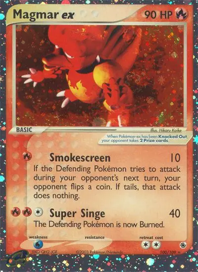 Magmar ex - 100