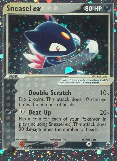 Sneasel ex - 103