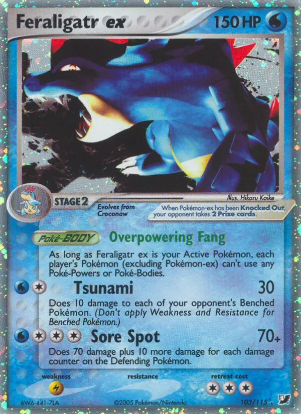 Feraligatr ex - 103