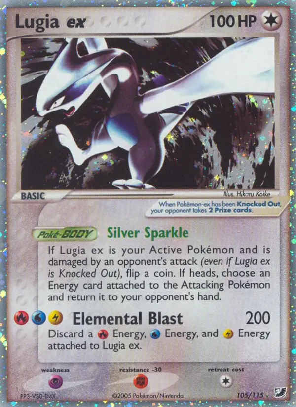 Lugia ex - 105