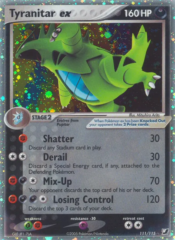 Tyranitar ex - 111