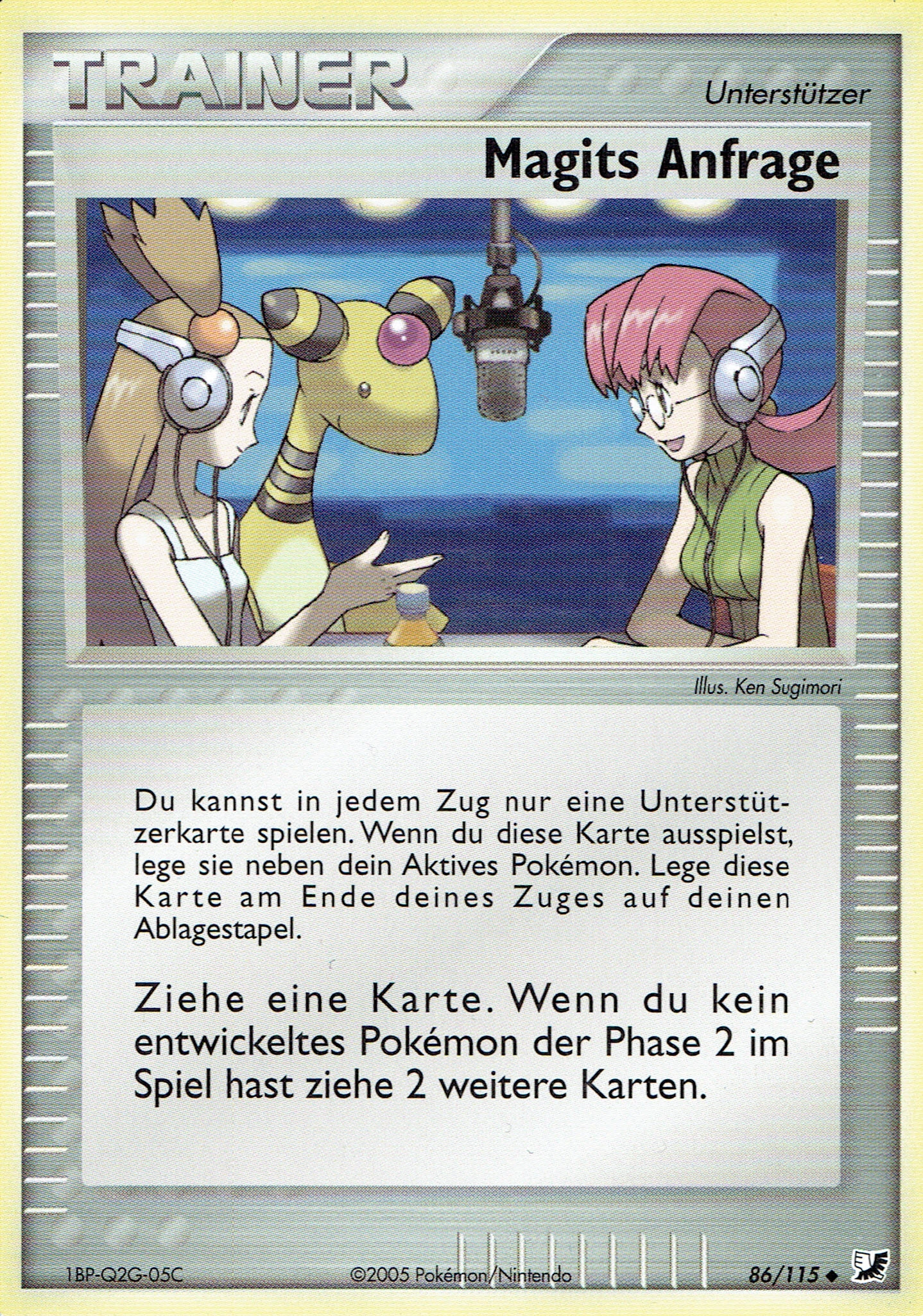 Magits Anfrage - 86