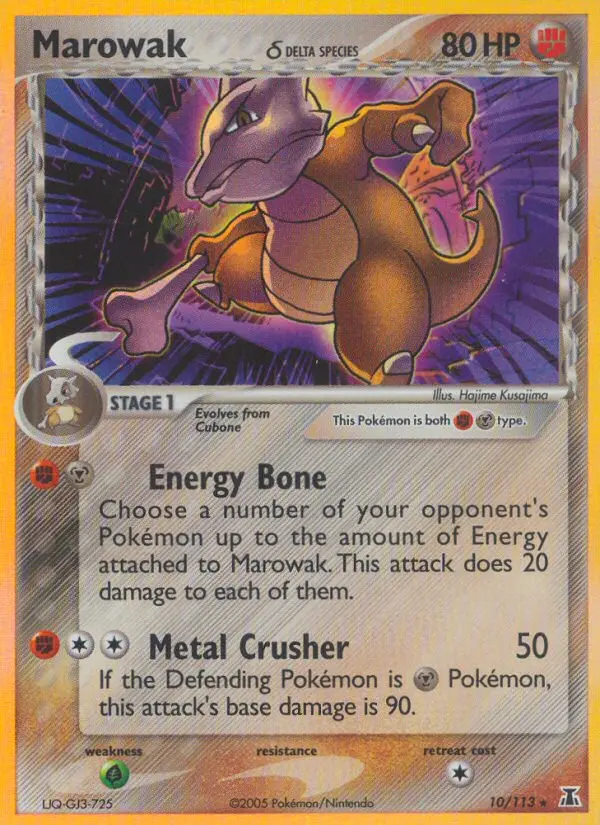 Marowak δ - 10