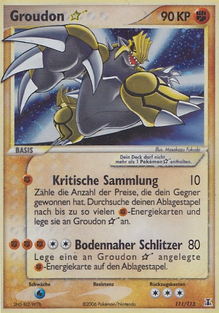 Groudon * - 111