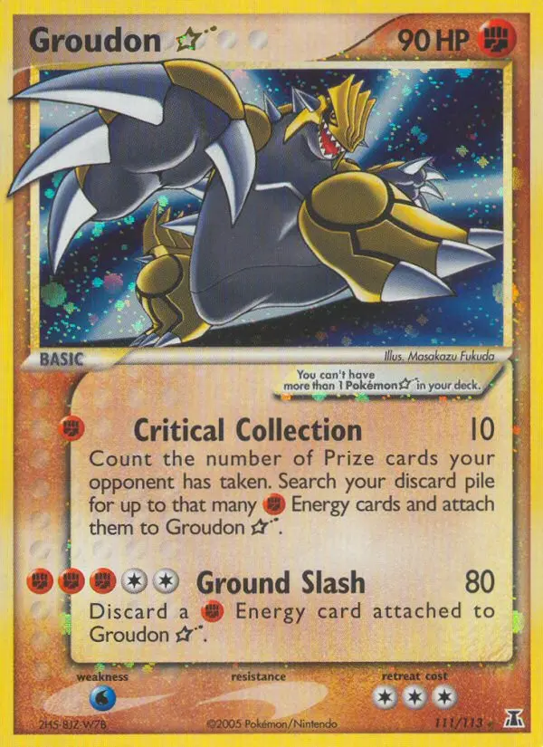 Groudon Star - 111