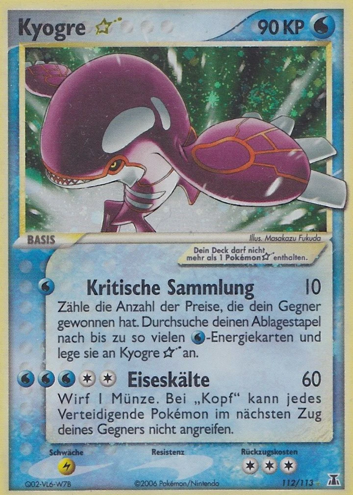 Kyogre * - 112