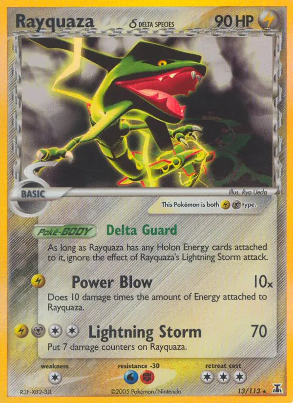 Rayquaza δ - 13