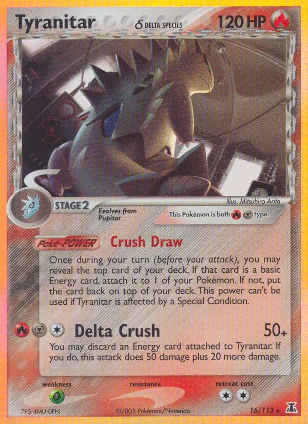 Tyranitar δ - 16