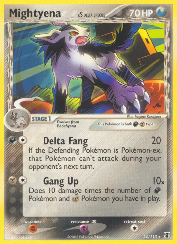Mightyena δ - 24