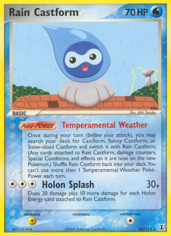 Rain Castform - 26