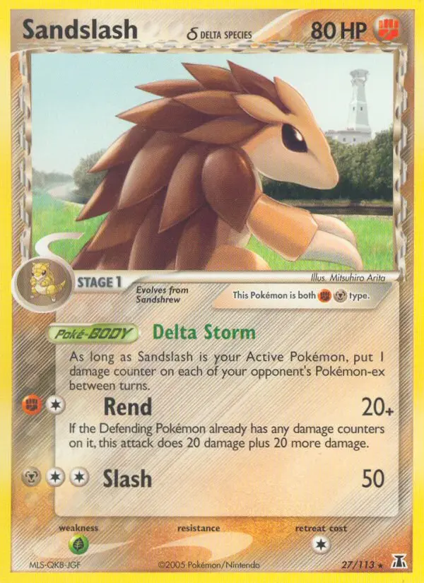 Sandslash δ - 27