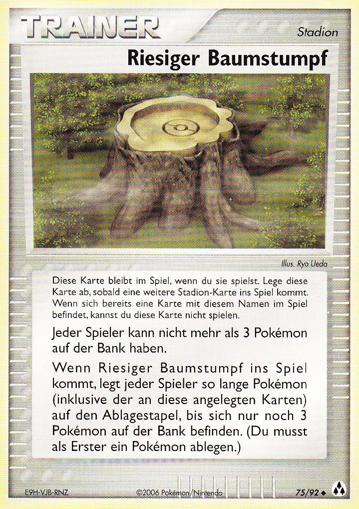 Riesiger Baumstumpf - 75