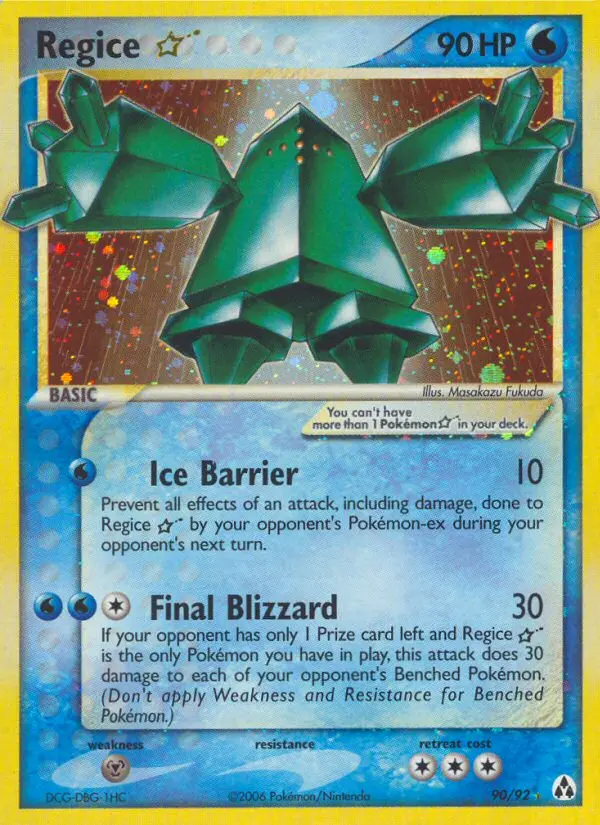 Regice Star - 90