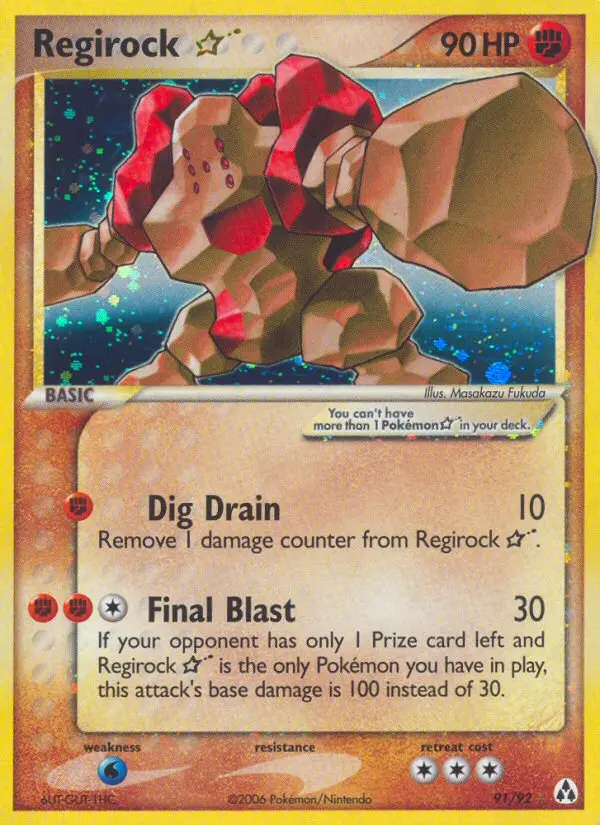 Regirock Star - 91
