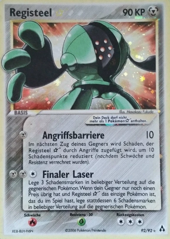 Registeel * - 92