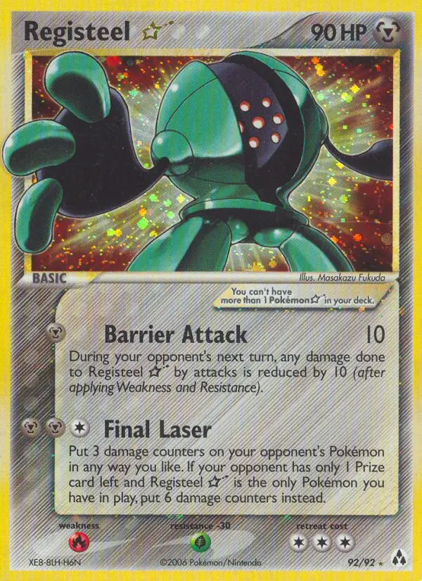 Registeel Star - 92